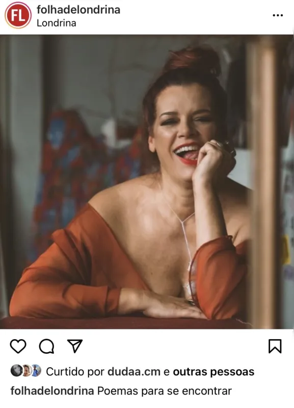 Imagem ilustrativa da imagem FOLHA NAS REDES - Poesia