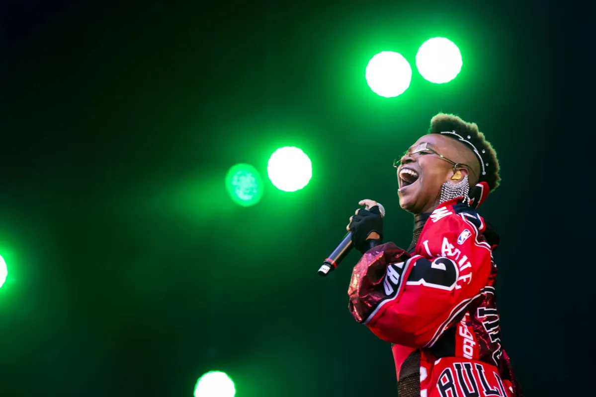 Karol Conká: nome artístico se deve ao pai, que desde criança ensinou que ela deveria dizer que seu nome não era com C, mas com K