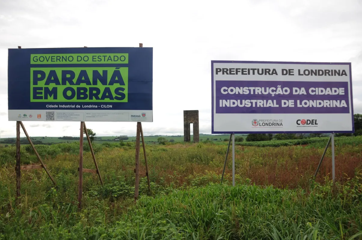 Imagem ilustrativa da imagem Obras de infraestrutura da Cidade Industrial de Londrina estão atrasadas