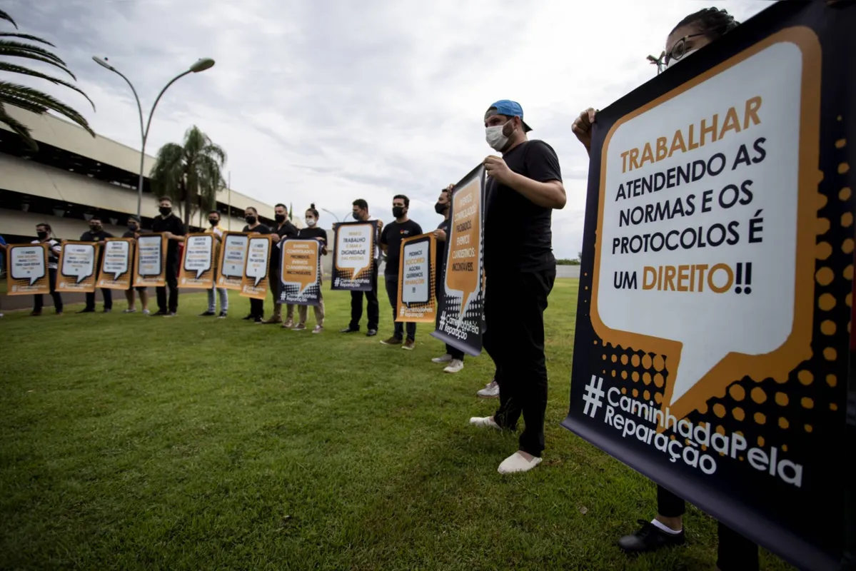 De acordo com a Abrasel, o prejuízo acumulado do setor gira em torno de R$ 100 milhões