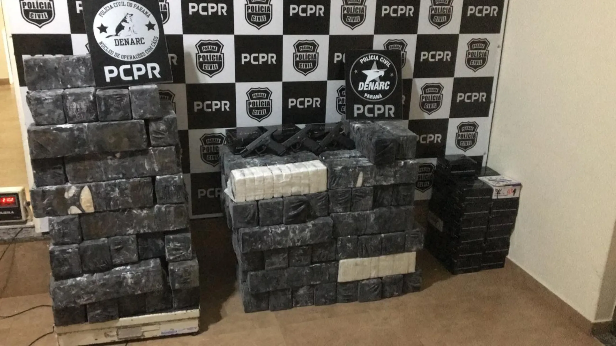Imagem ilustrativa da imagem Polícia Civil faz a maior apreensão de cocaína do Estado no norte do Paraná