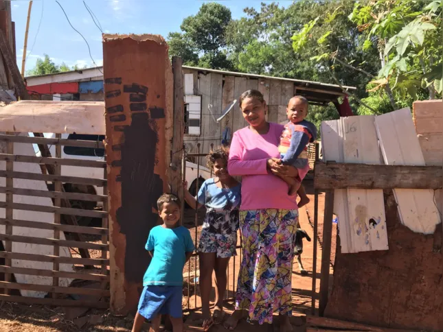 Talita Rodrigues da Silva, grávida do sexto filho: "Antes estava ruim, mas agora está pior"