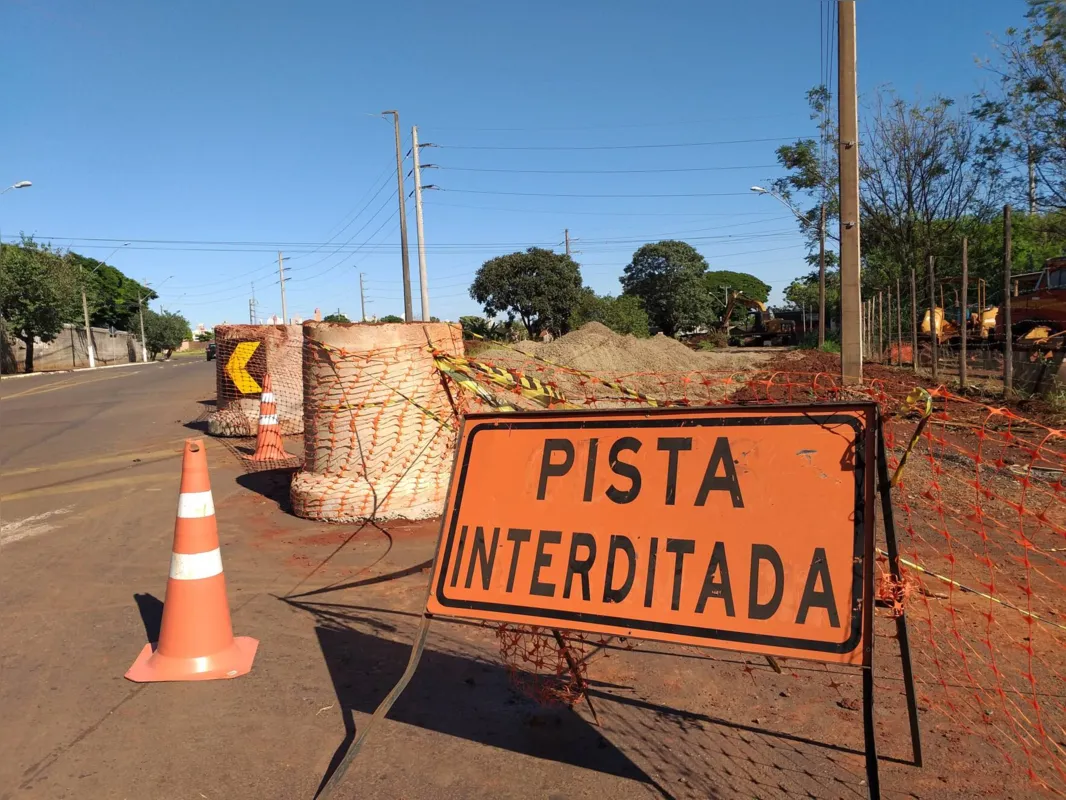 Imagem ilustrativa da imagem Acesso entre Pioneiros e Laranjeiras é bloqueado para obras