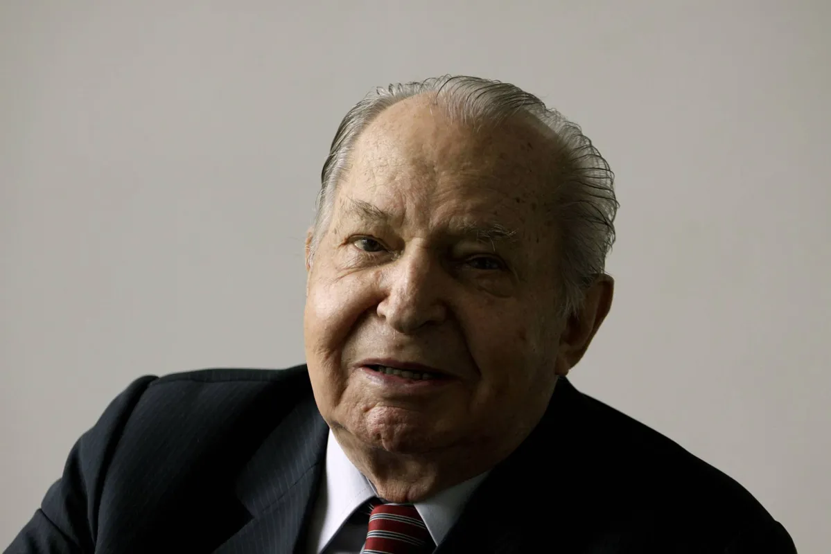 O fundador da Folha de Londrina João Milanez, um filho de imigrantes que veio para a cidade