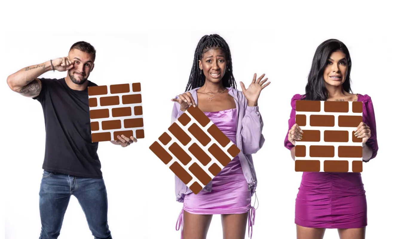 Arthur, Camilla e Pocah estavam no 14º paredão  do BBB21 que vai chegando ao fim 