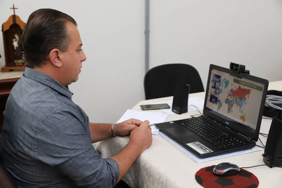 Conrado Scheller participou de reunião da  Frente Nacional de Prefeitos