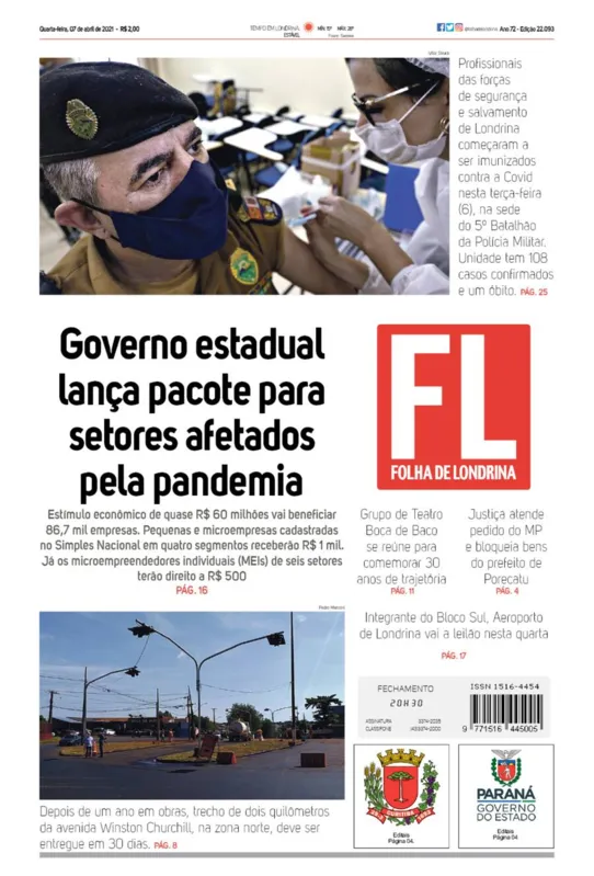Imagem ilustrativa da imagem Capa 07/04/2021