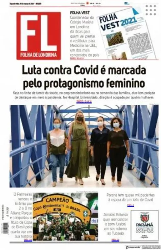 Imagem ilustrativa da imagem Capa 08/03/2021