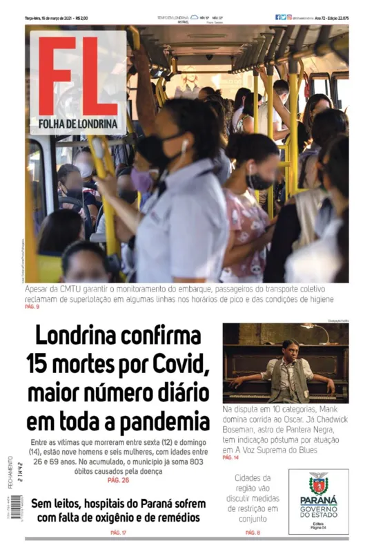 Imagem ilustrativa da imagem Capa 16/03/2021