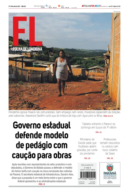 Imagem ilustrativa da imagem Capa 17/04/2021