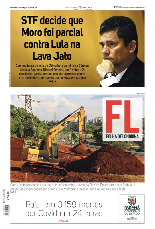 Imagem ilustrativa da imagem Capa 24/03/2021
