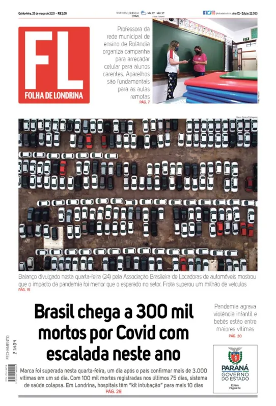Imagem ilustrativa da imagem Capa 25/03/2021