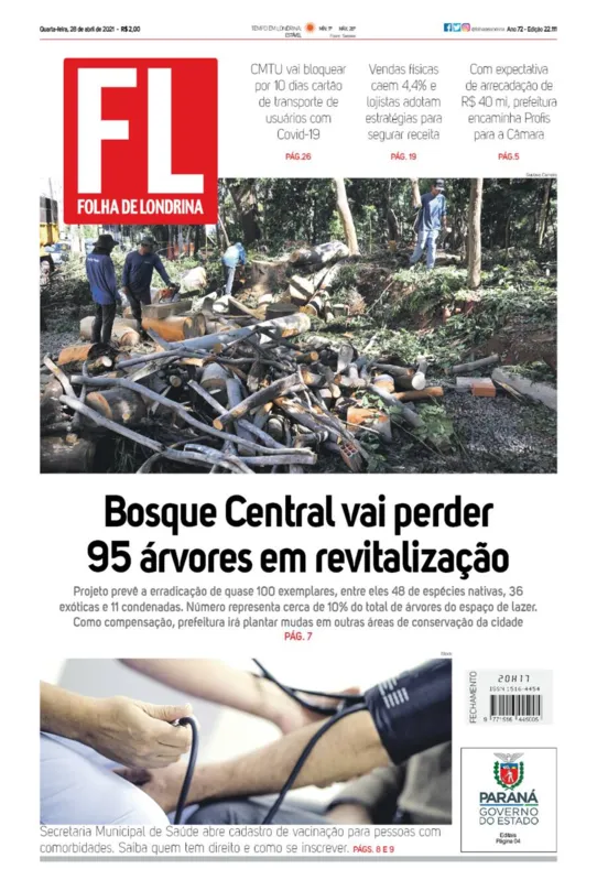 Imagem ilustrativa da imagem Capa 28/04/2021