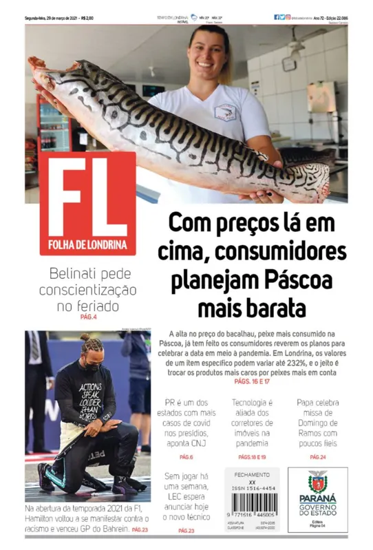 Imagem ilustrativa da imagem Capa 29/03/2021