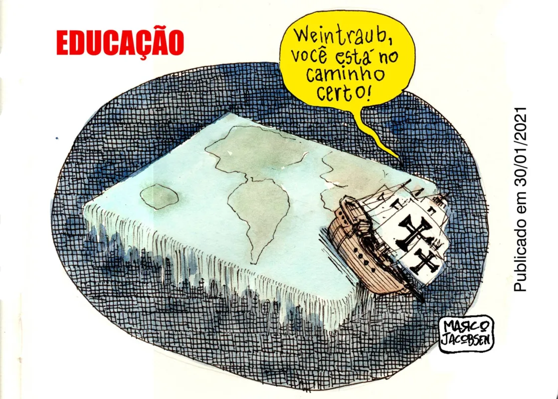 Imagem ilustrativa da imagem Charge 01/03/2021