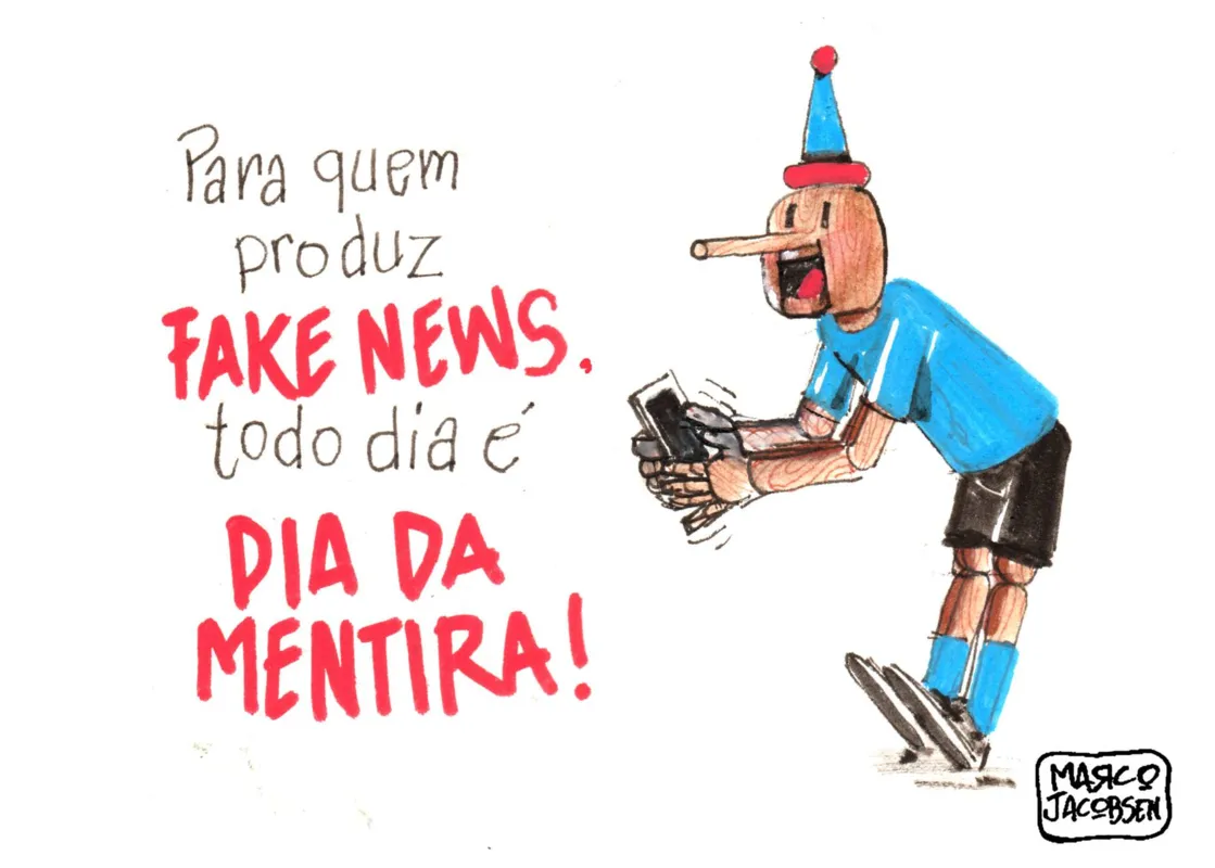 Imagem ilustrativa da imagem Charge 01/04/2021