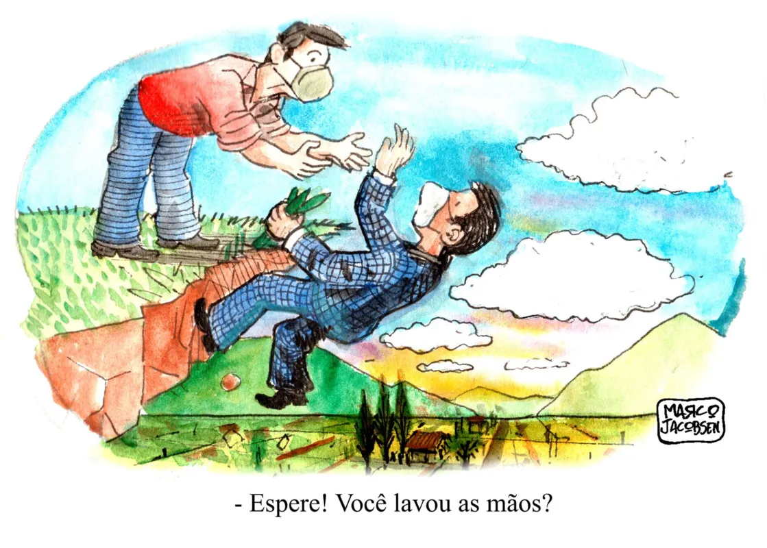 Imagem ilustrativa da imagem Charge 06/04/2021