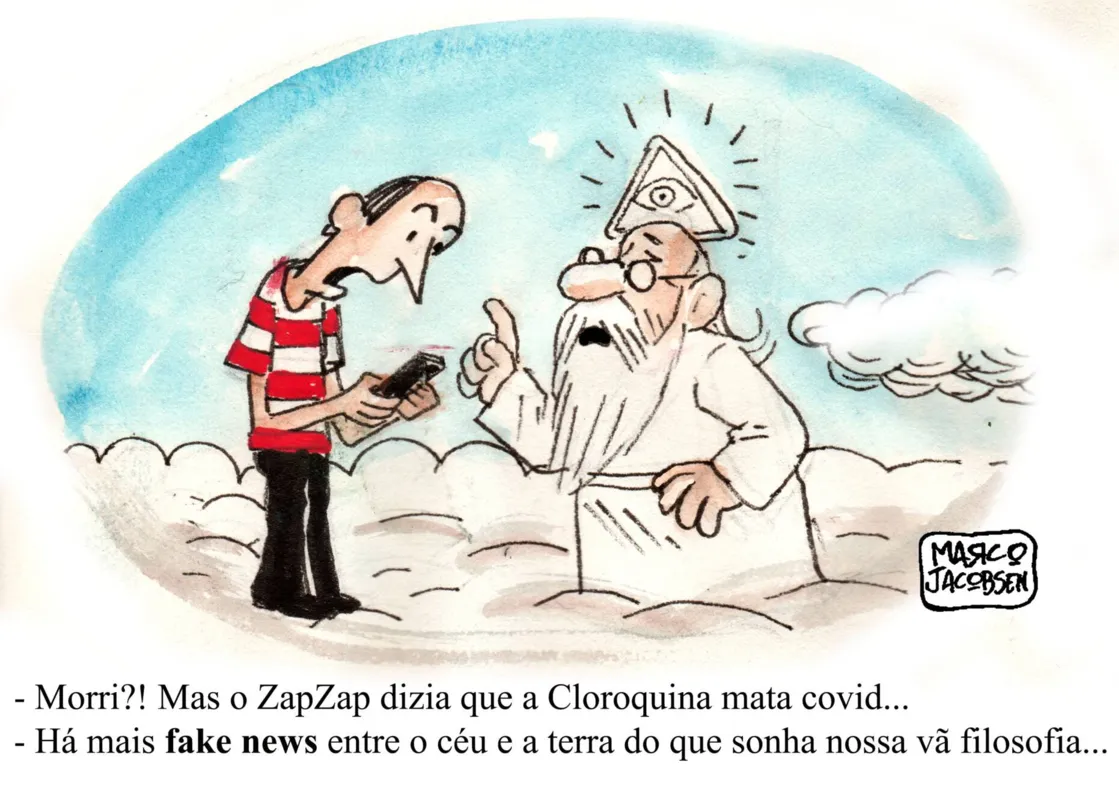 Imagem ilustrativa da imagem Charge 07/04/2021