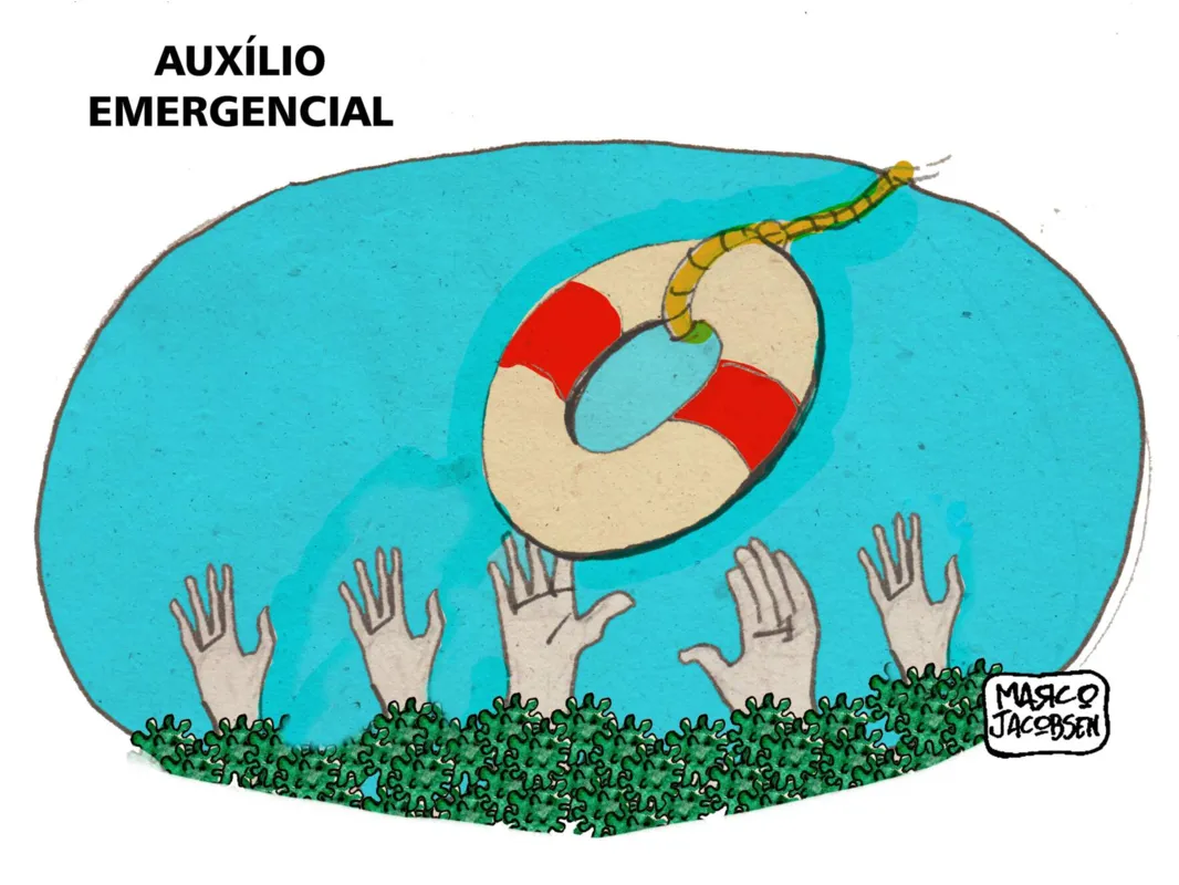 Imagem ilustrativa da imagem Charge 08/03/2021