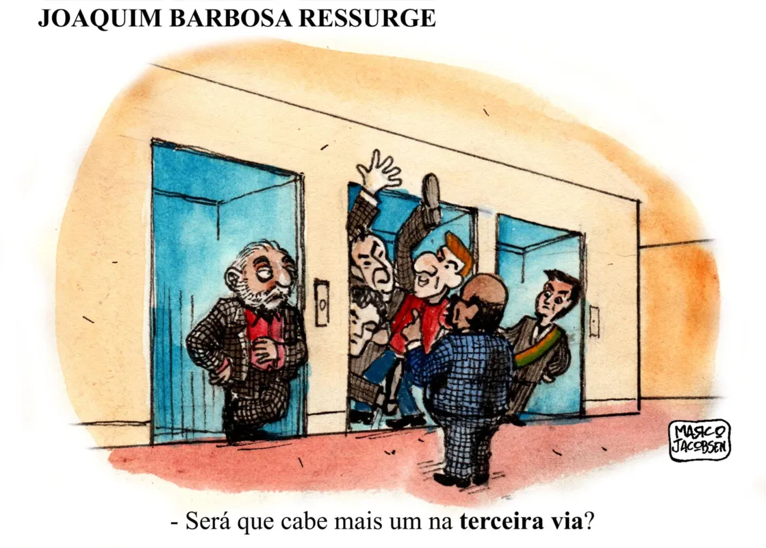 Imagem ilustrativa da imagem Charge 08/04/2021