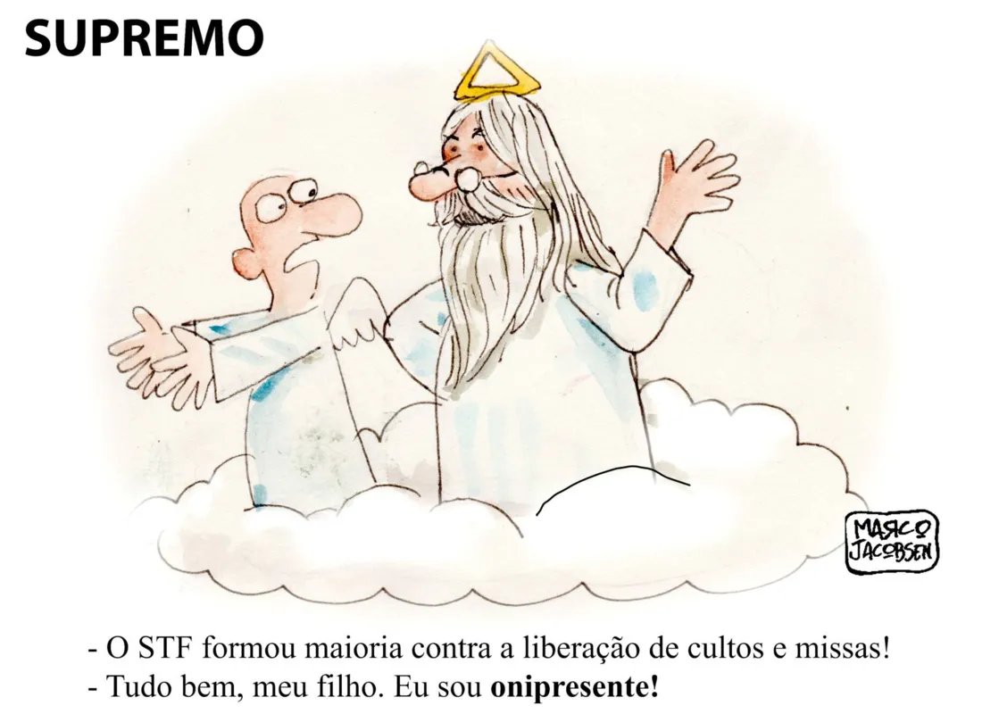 Imagem ilustrativa da imagem Charge 09/04/2021