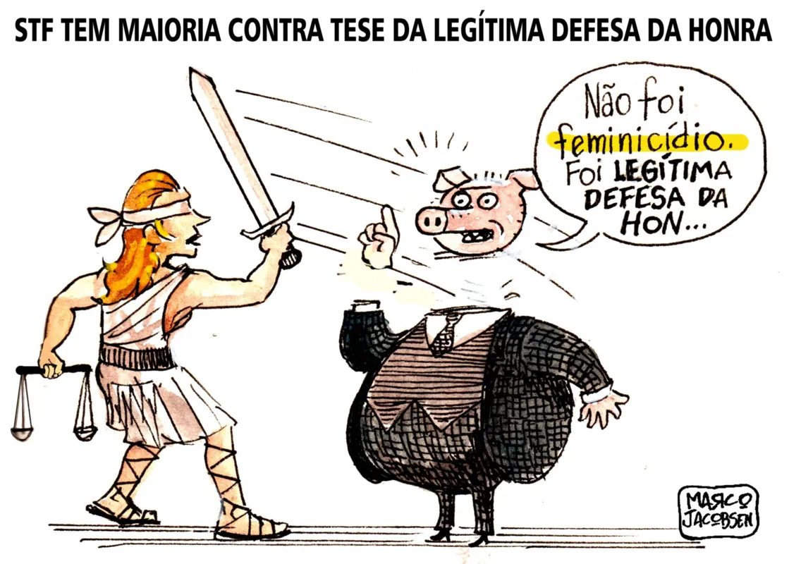 Imagem ilustrativa da imagem Charge 12/03/2021
