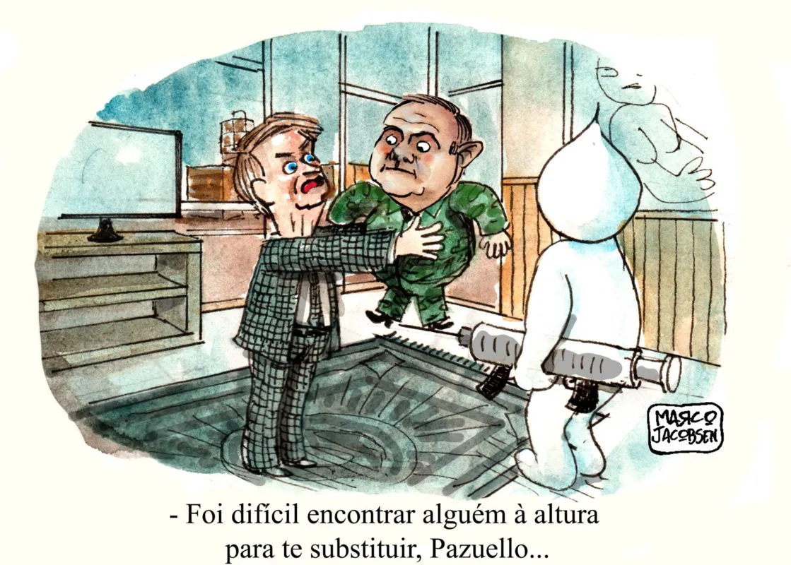 Imagem ilustrativa da imagem Charge 16/03/2021