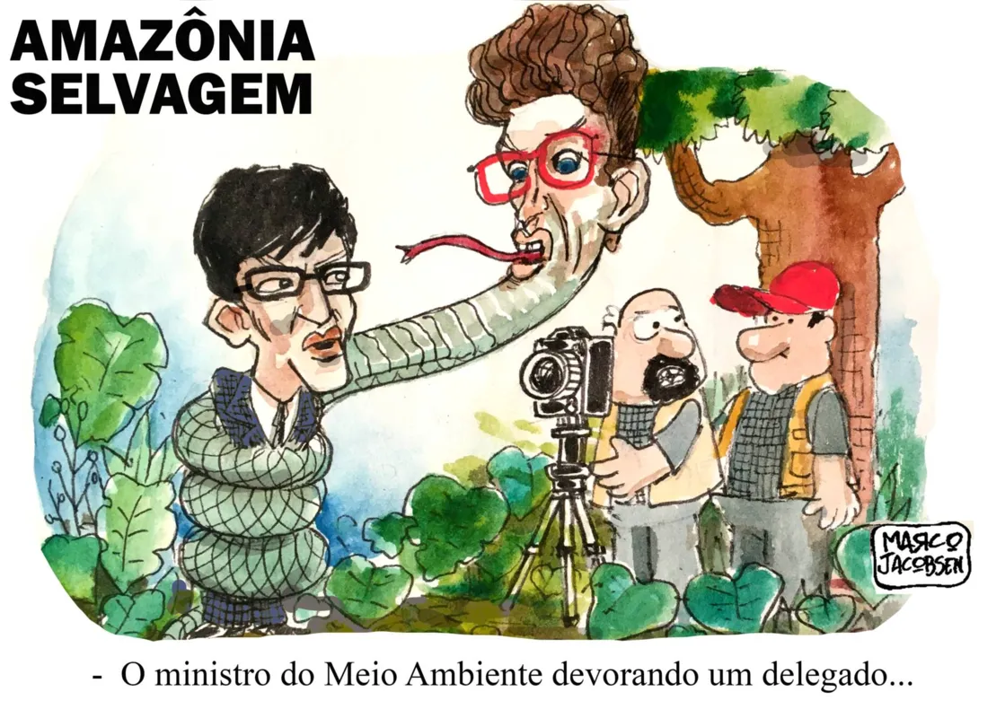 Imagem ilustrativa da imagem Charge 16/04/2021