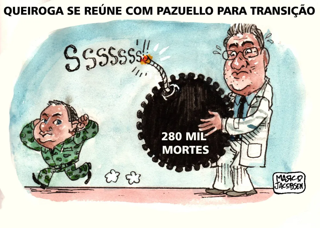 Imagem ilustrativa da imagem Charge 17/03/2021