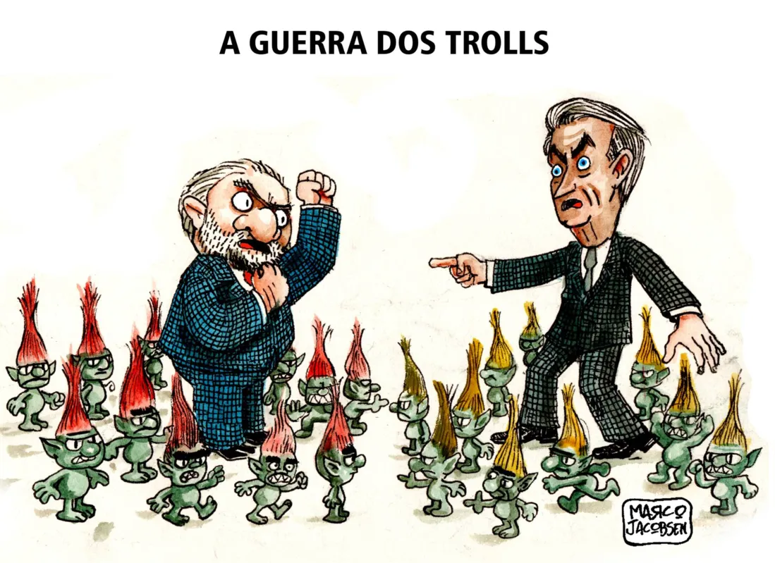 Imagem ilustrativa da imagem Charge 17/04/2021