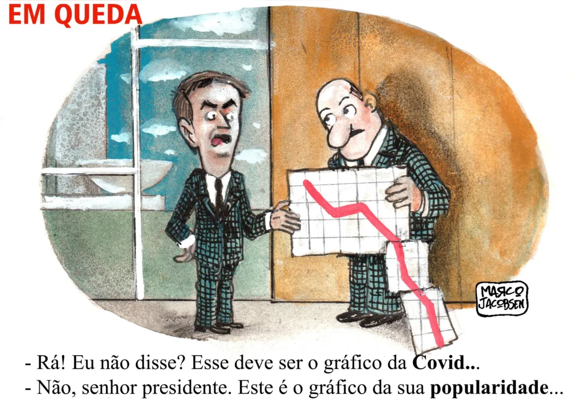 Imagem ilustrativa da imagem Charge 20/04/2021
