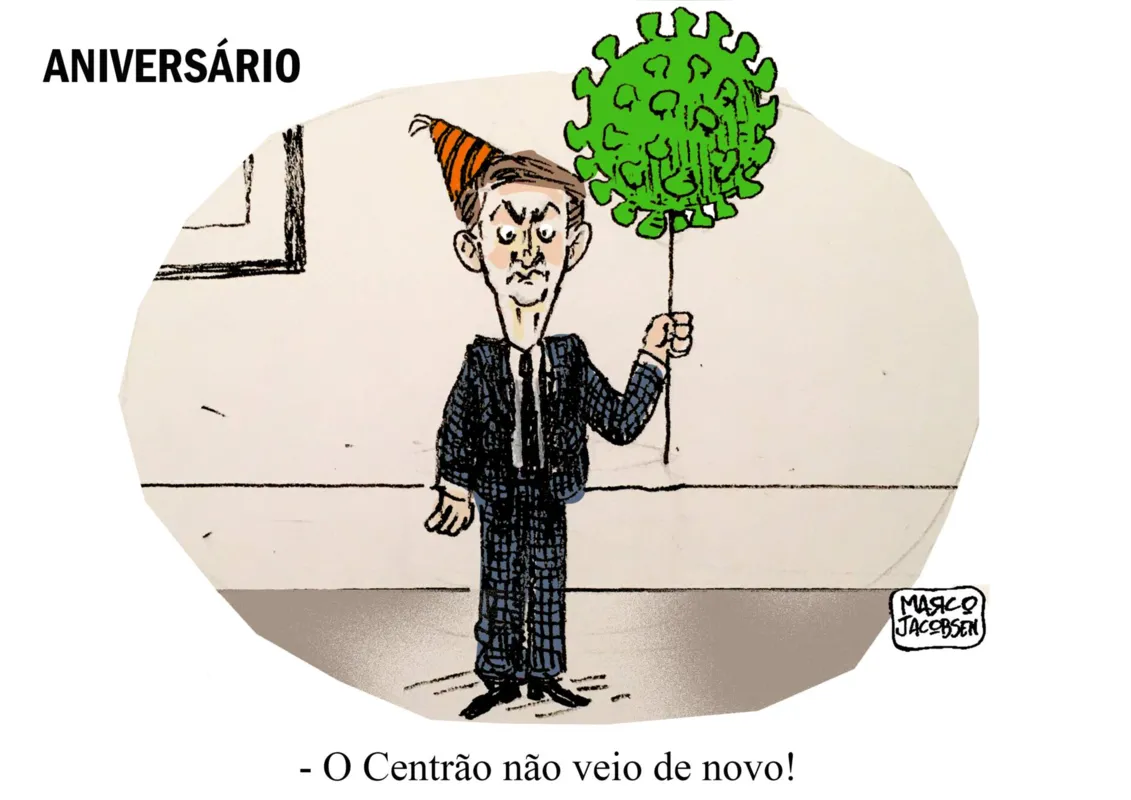 Imagem ilustrativa da imagem Charge 22/03/2021