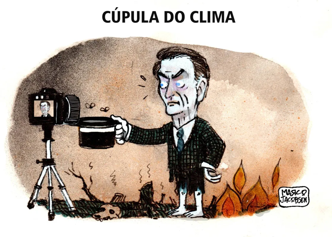 Imagem ilustrativa da imagem Charge 23/04/2021