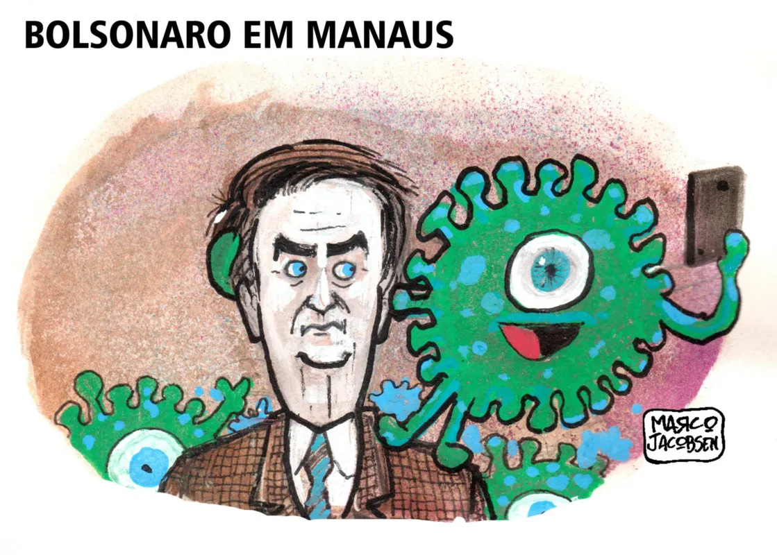 Imagem ilustrativa da imagem Charge 24/04/2021