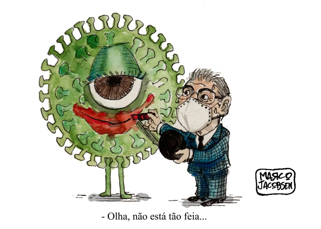 Imagem ilustrativa da imagem Charge 25/03/2021