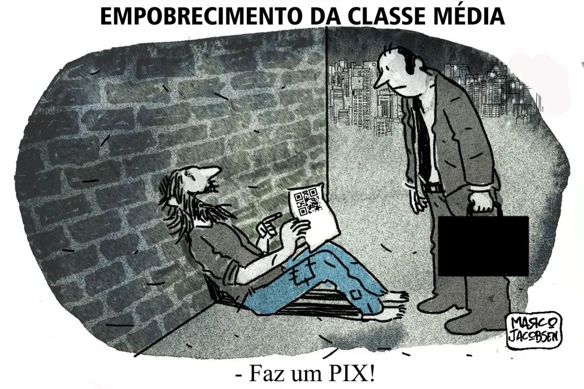 Imagem ilustrativa da imagem Charge 26/04/2021