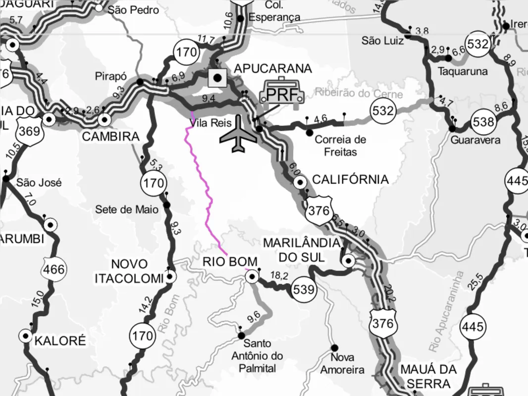 Imagem ilustrativa da imagem DER/PR seleciona empresa para fazer linha de ônibus Apucarana-Rio Bom