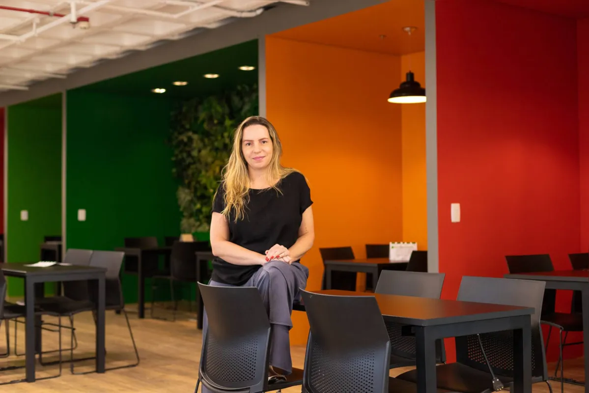Rebeca Lins, diretora de RH da Belagrícola, cita iniciativas da empresa durante a pandemia como a infraestrutura de dados, informações em nuvens, plataformas de treinamento e apoio ao quadro de funcionários 
