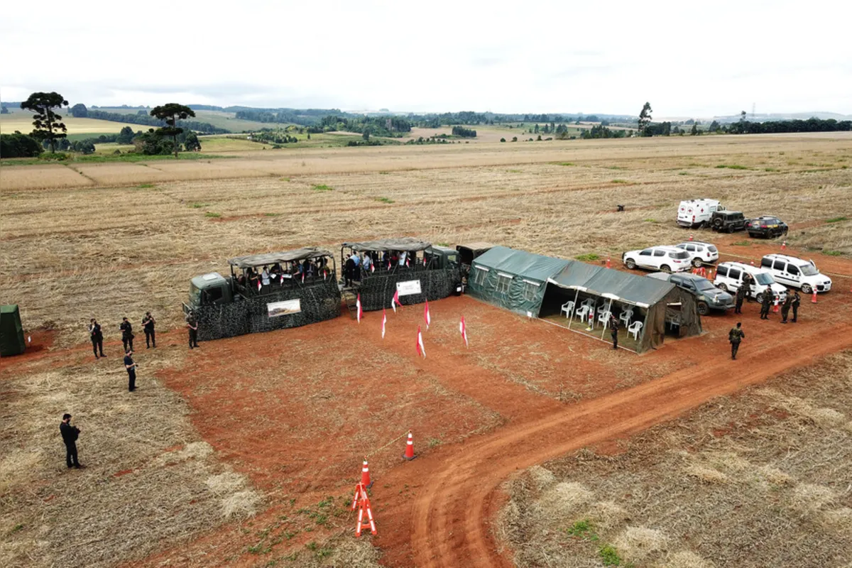Em Ponta Grossa, Exército vistoria local de possível instalações da Escola de Sargentos de Armas