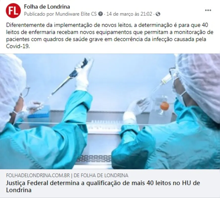 Imagem ilustrativa da imagem FOLHA NAS REDES - Justiça
