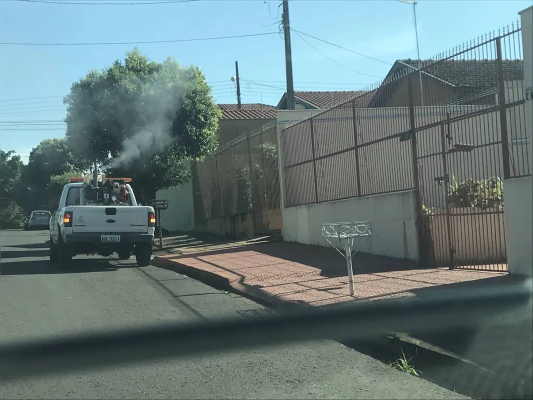 Imagem ilustrativa da imagem Fumacê é aplicado em mais de 60 bairros de Londrina