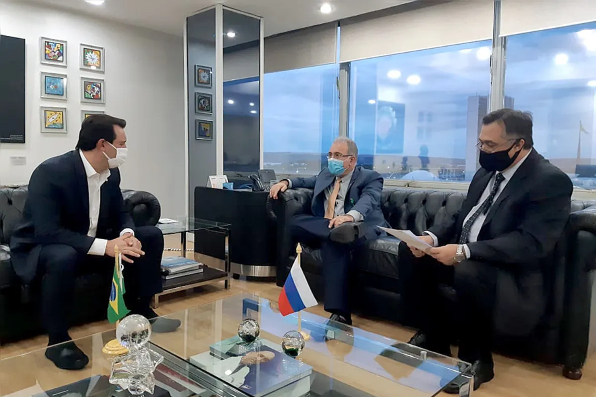 Imagem ilustrativa da imagem Governador se reúne com ministro da Saúde e pede mais vacinas e reedição de lei emergencial