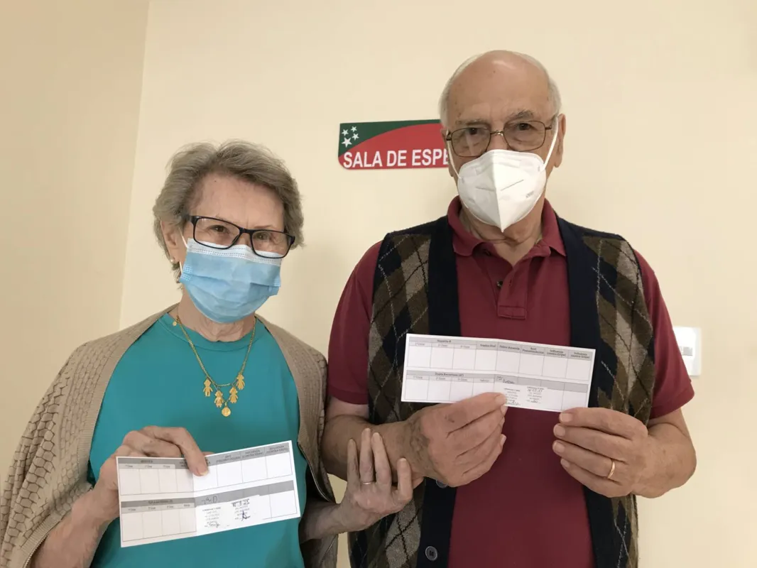 "Sensação de liberdade", comemora o casal Maria Helena e Kid José Traldi 
