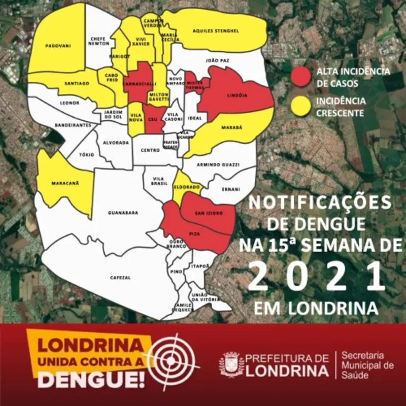 Imagem ilustrativa da imagem Londrina registra mais uma morte por dengue