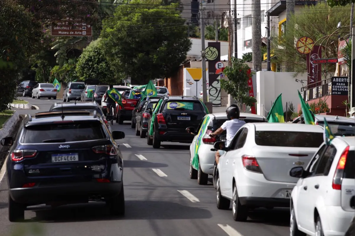 Imagem ilustrativa da imagem Londrina registra novo protesto contra medidas restritivas