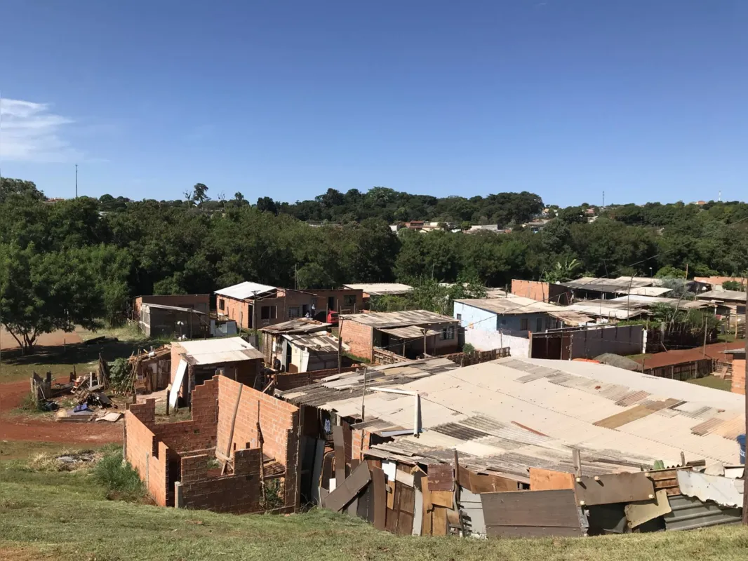 Morro do Macaco, na zona norte de Londrina