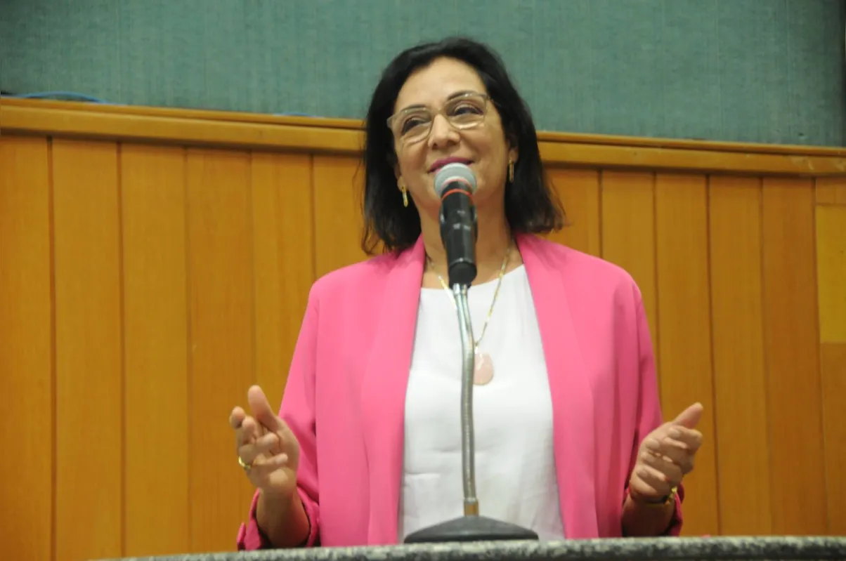 A vereadora professora Sonia Gimenez (PSB) cumpre seu primeiro mandato na Câmara de Londrina