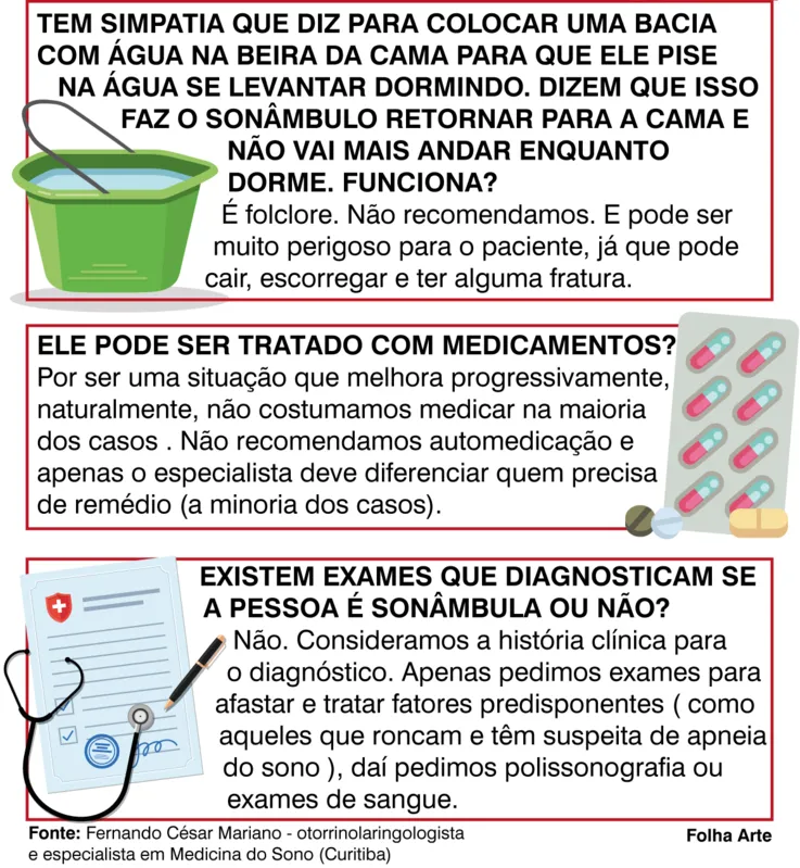 Imagem ilustrativa da imagem O que fazer em caso de sonambulismo?