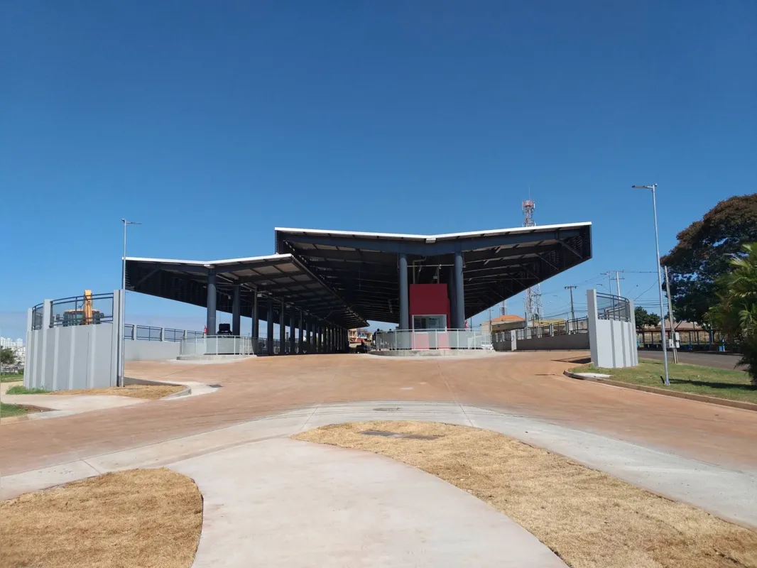 Reconstrução ampliou em três vezes área total do terminal: 2.500 metros quadrados