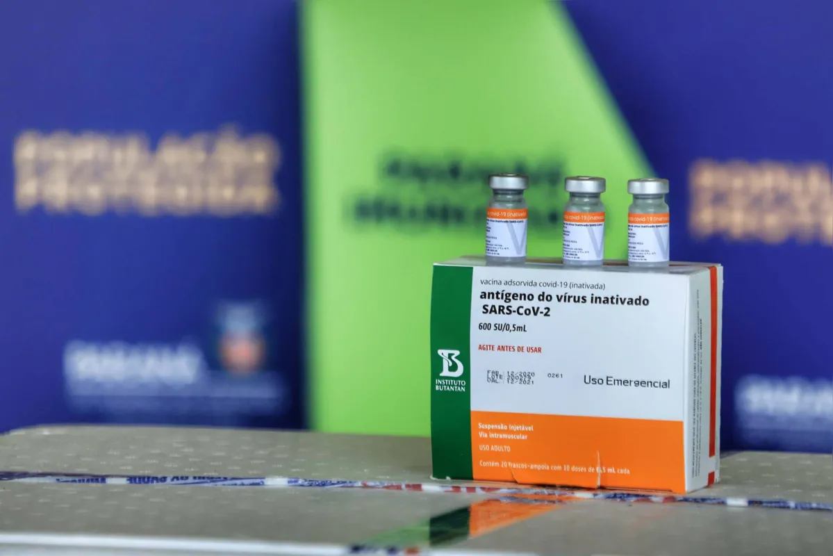 Imagem ilustrativa da imagem Paraná recebe 368 mil doses de vacina contra Covid-19 nesta quinta (15)
